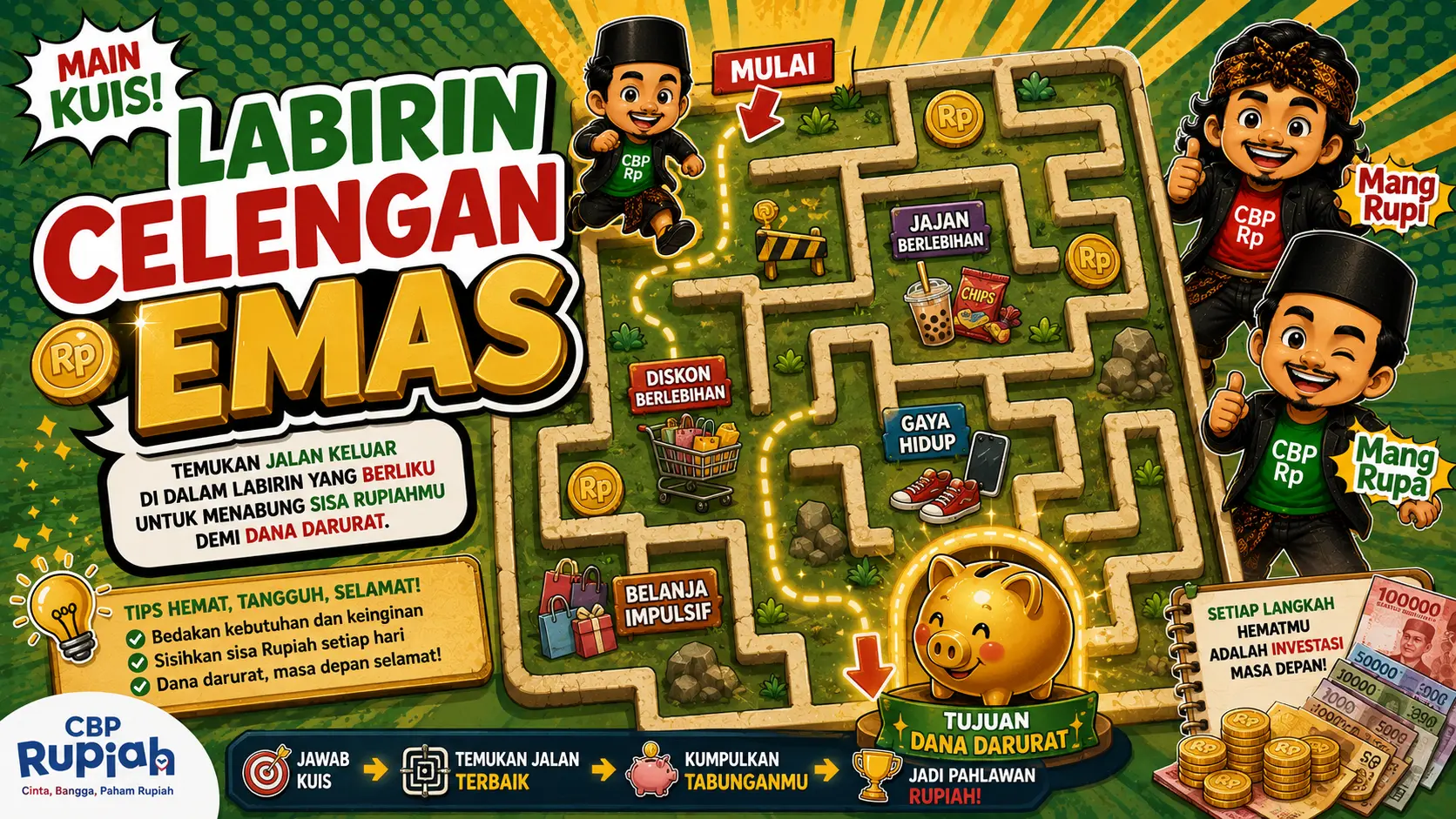 Labirin Celengan Emas