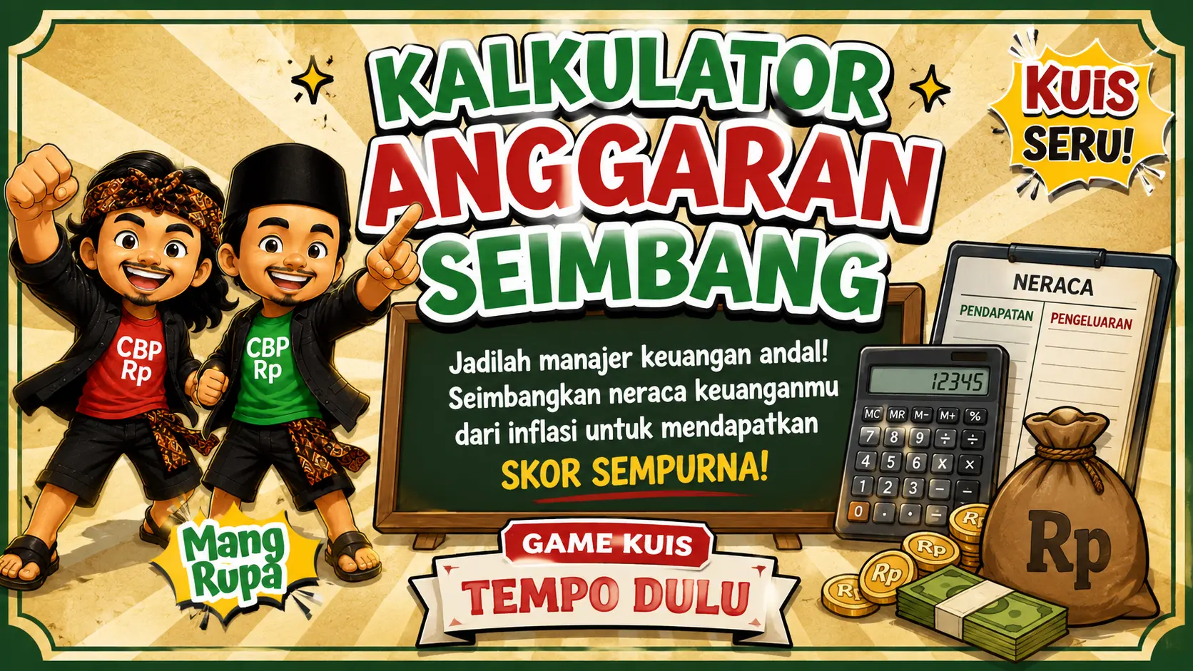 Kalkulator Anggaran Seimbang