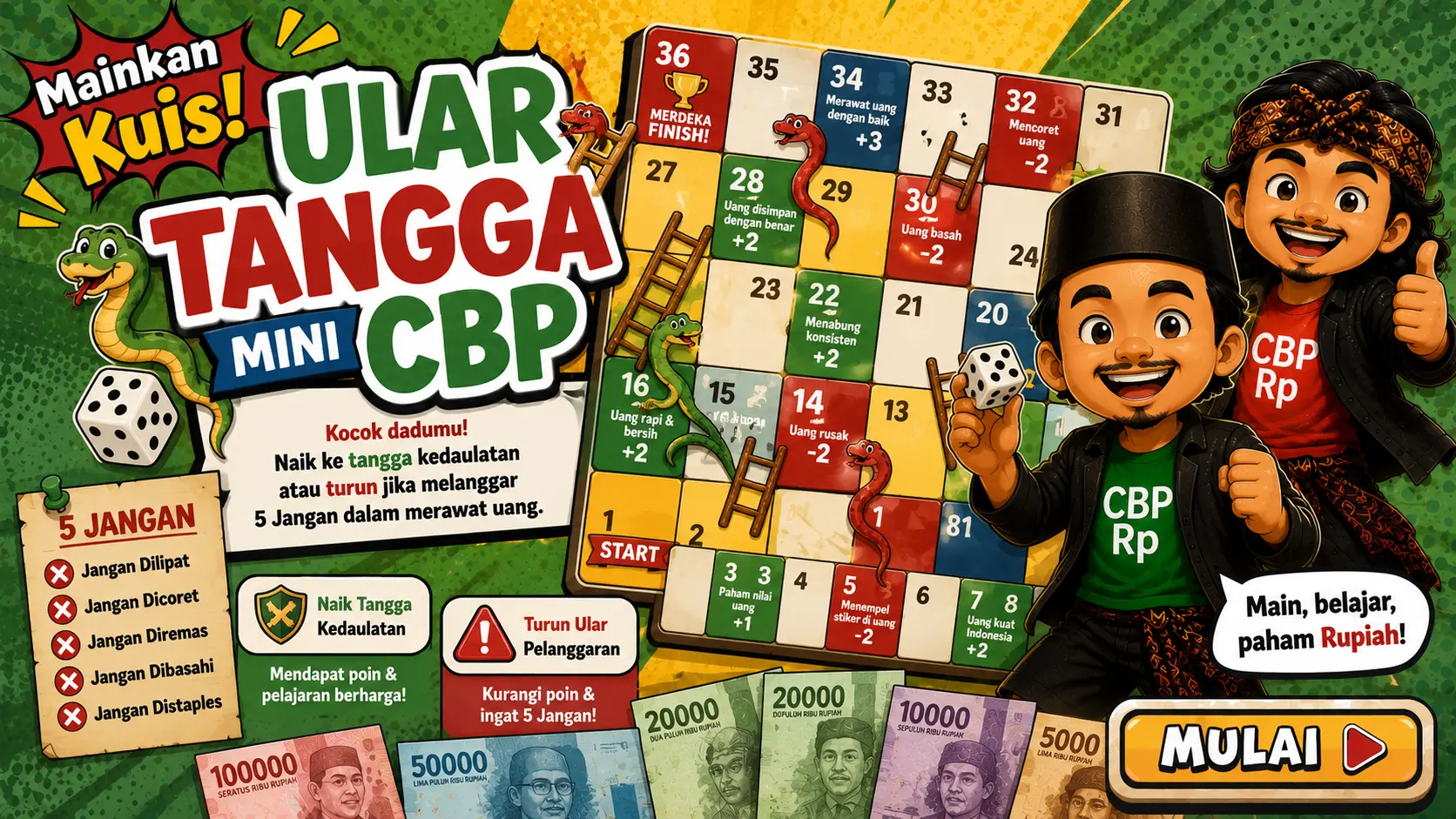 Ular Tangga Mini CBP
